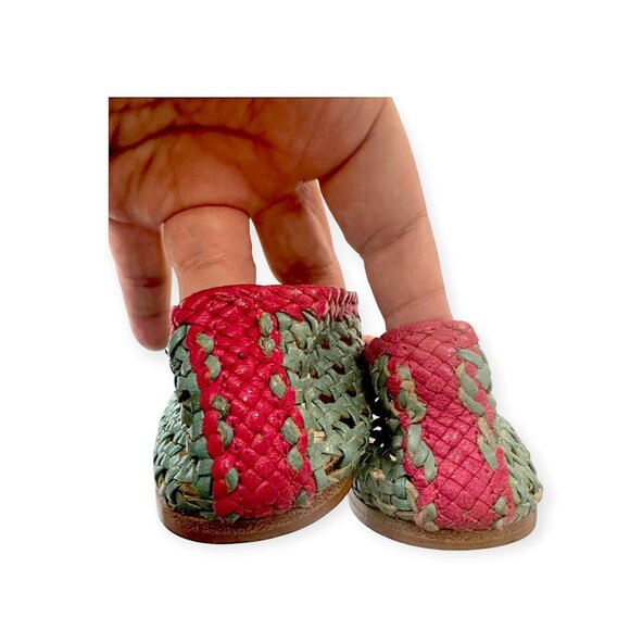 Prada SS2010 Limited Edition Woven Madras Leather Flats – Size 39 – Rare Box Set - Picture 7 of 14